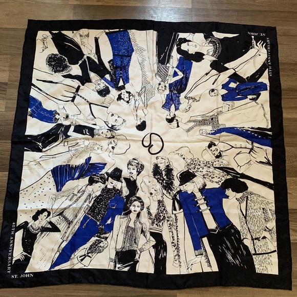 St. John Accessories - St. John Silk Scarf